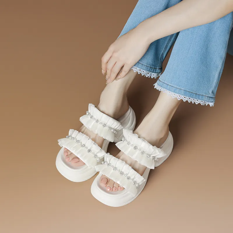 Rosa Bianca Slide Slippers Women's-2