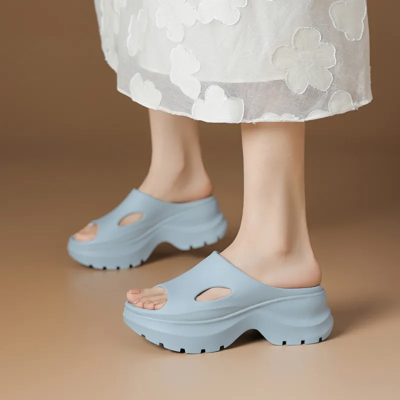 Rosa Bianca Abrasion Resistant Slide Slippers Women's-15