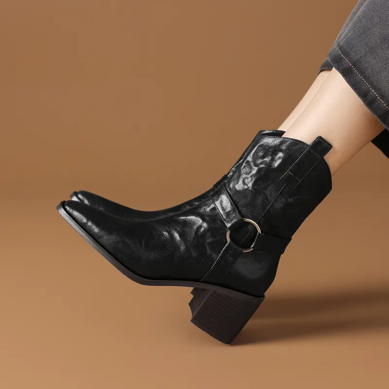 Rosa Bianca Ankle Boots 6.6cm Women's-4