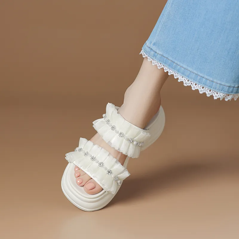 Rosa Bianca Slide Slippers Women's-5