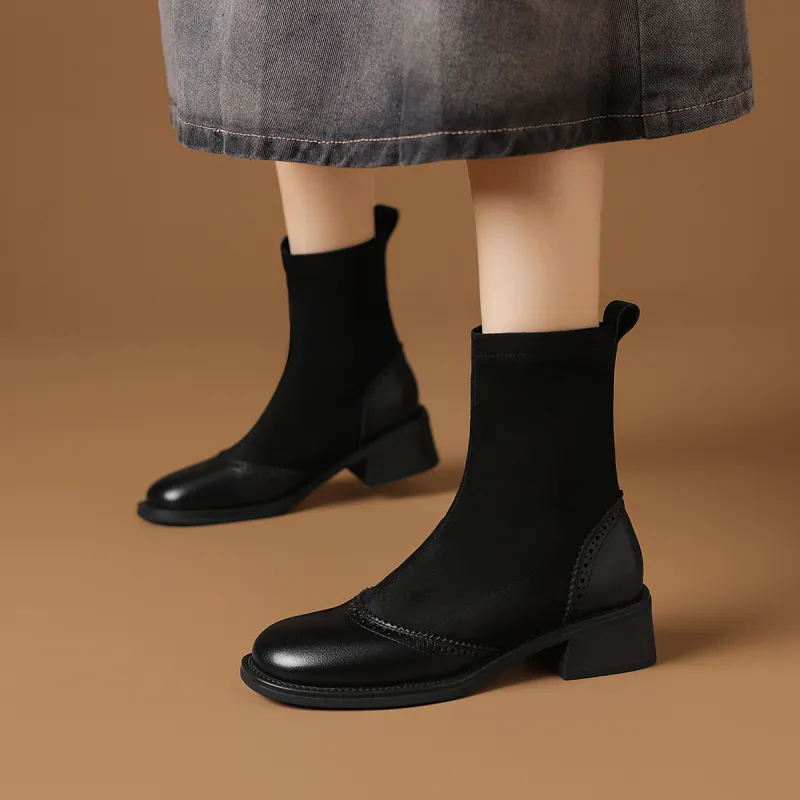 Rosa Bianca Ankle Boots 4.2cm Women's-1