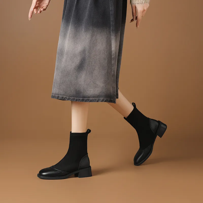 Rosa Bianca Ankle Boots 4.2cm Women's-5