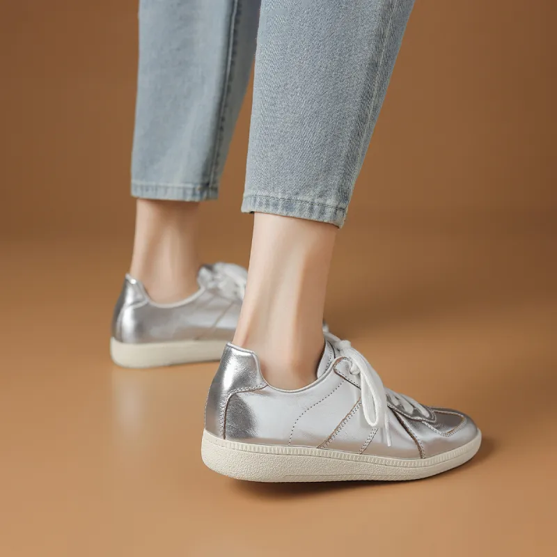 Rosa Bianca Abrasion-Resistant Slip-Resistant Low-Top Skateboard Shoes Women's-14