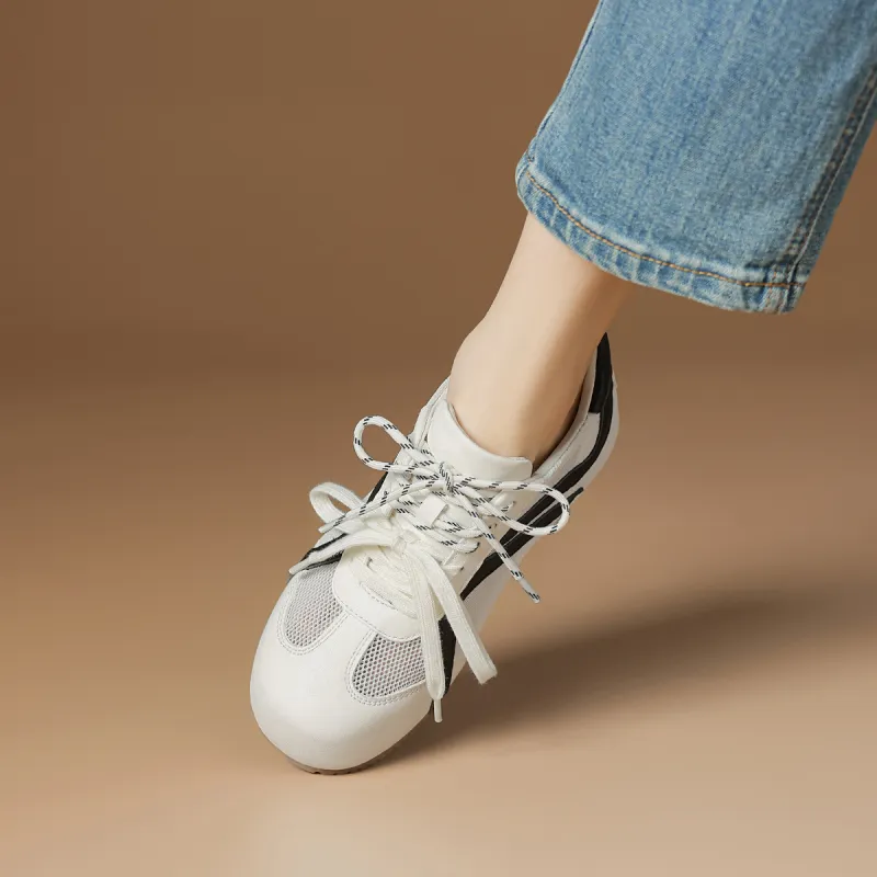 Rosa Bianca Height Increasing Low Top Casual Shoes Women's-11