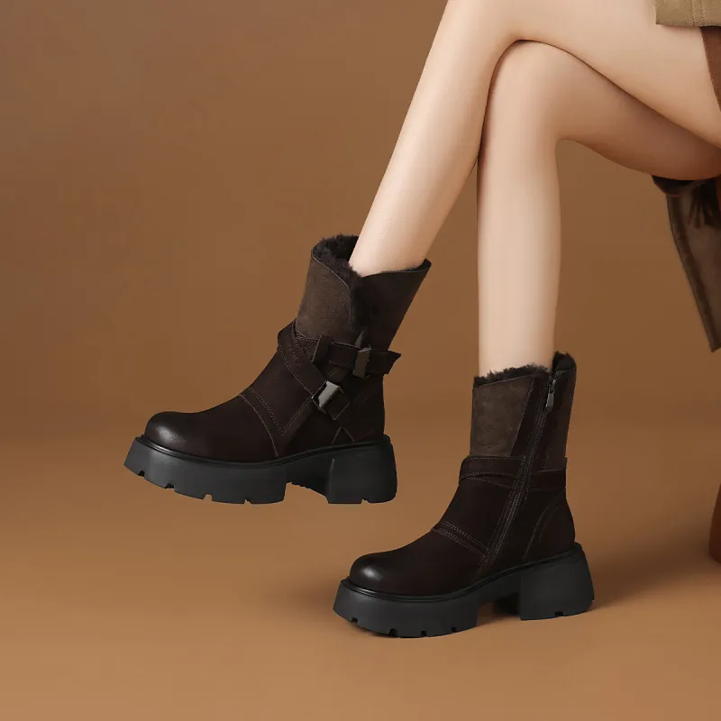 Rosa Bianca Ankle Boots 5.5cm Women's-12