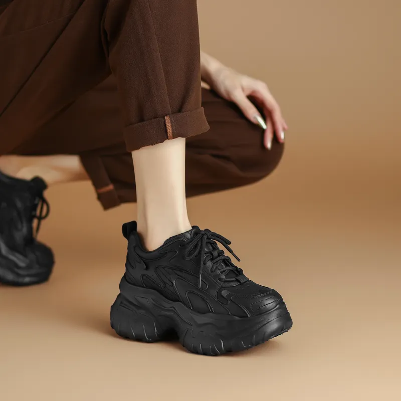 Rosa Bianca Low-Top Chunky Sneakers Women's-4