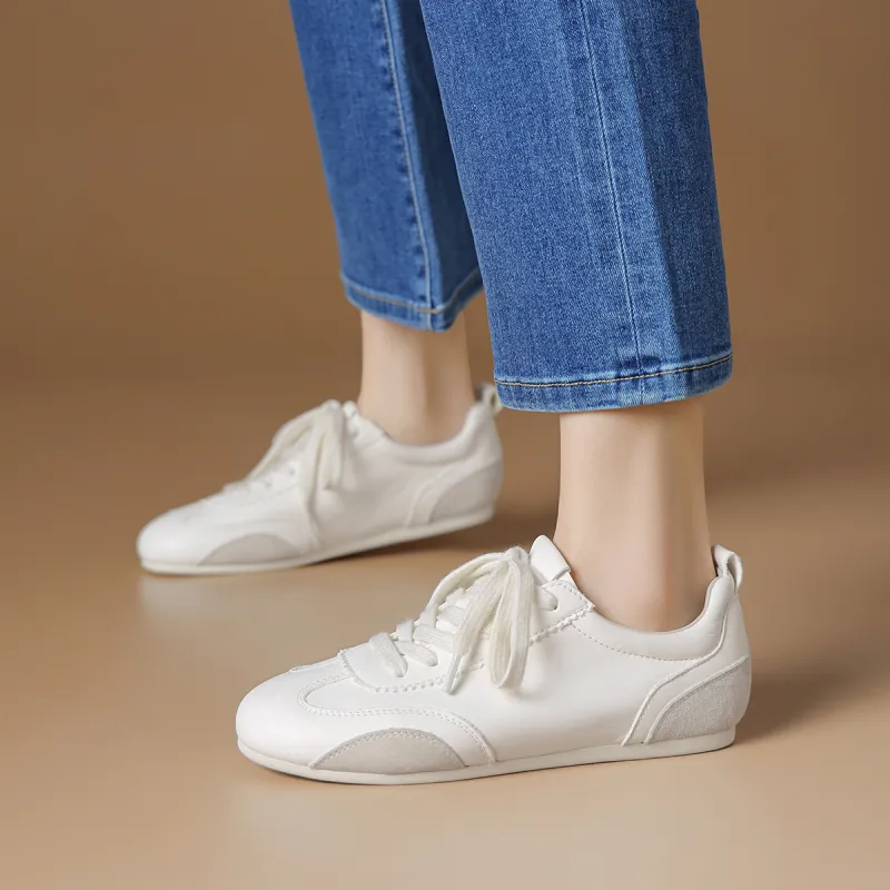 Rosa Bianca German Army Trainers Breathable And Lightweight Low Top Casual Shoes Women's-1