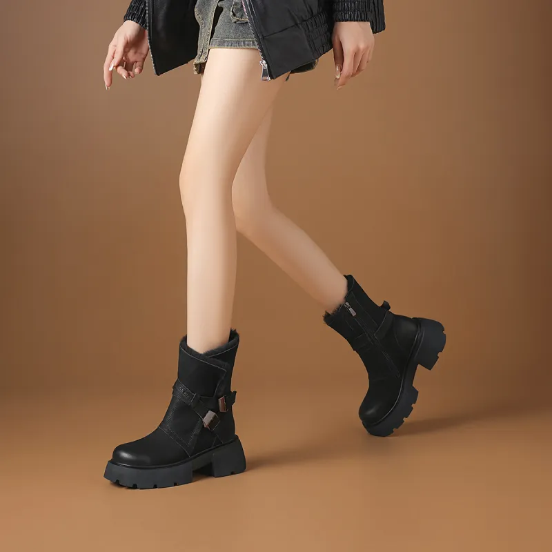Rosa Bianca Ankle Boots 5.5cm Women's-3