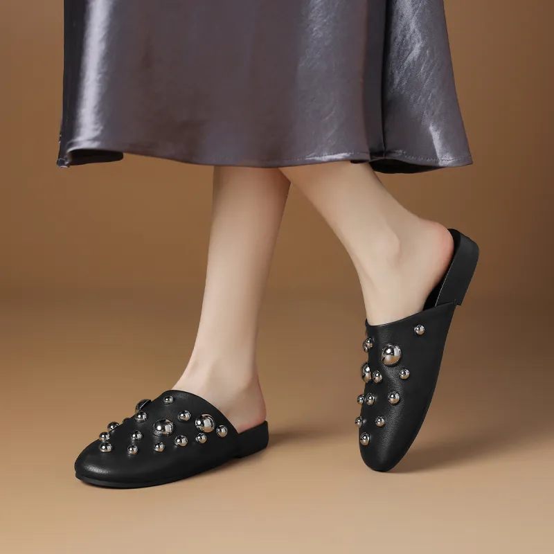 Rosa Bianca Closed Toe Slippers Women's-10