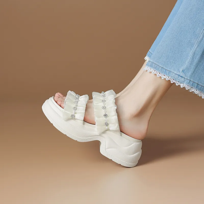 Rosa Bianca Slide Slippers Women's-3