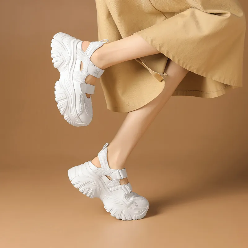 Rosa Bianca Low-Top Chunky Sneakers Women's-6