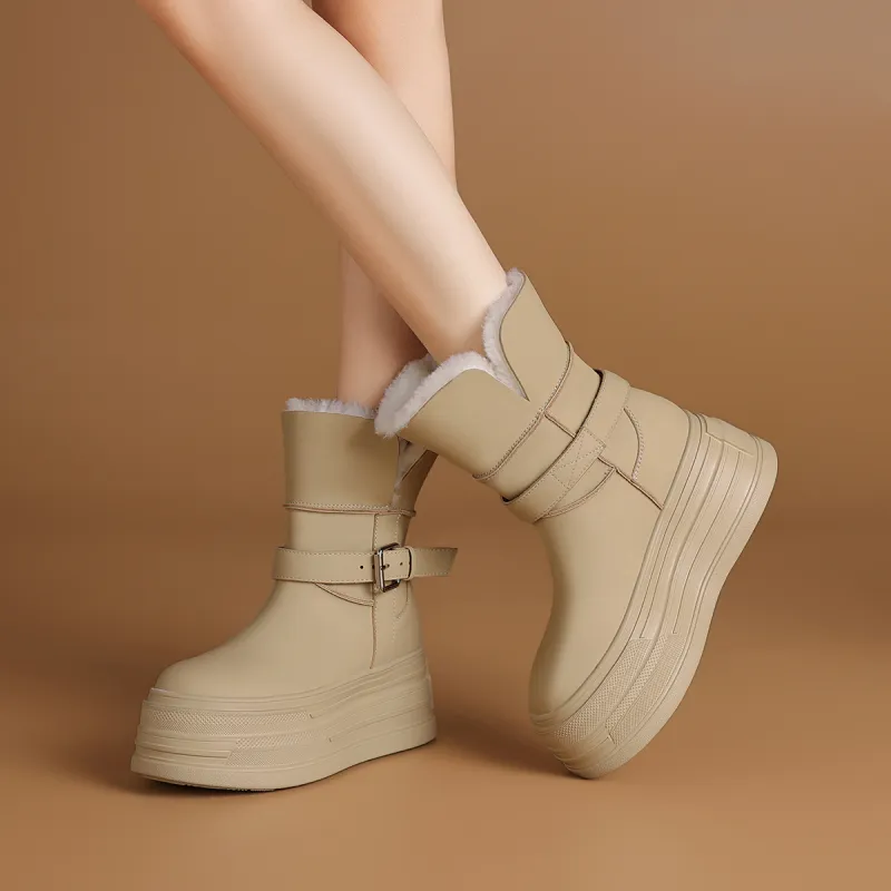 Rosa Bianca Short Snow Boots Women's-9