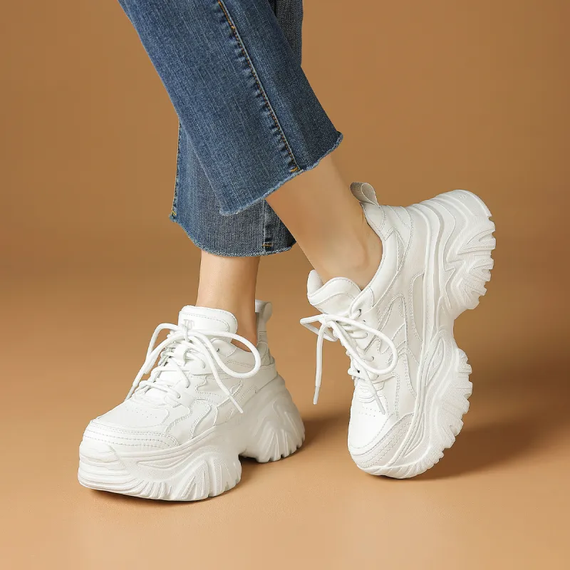 Rosa Bianca Low-Top Chunky Sneakers Women's-3