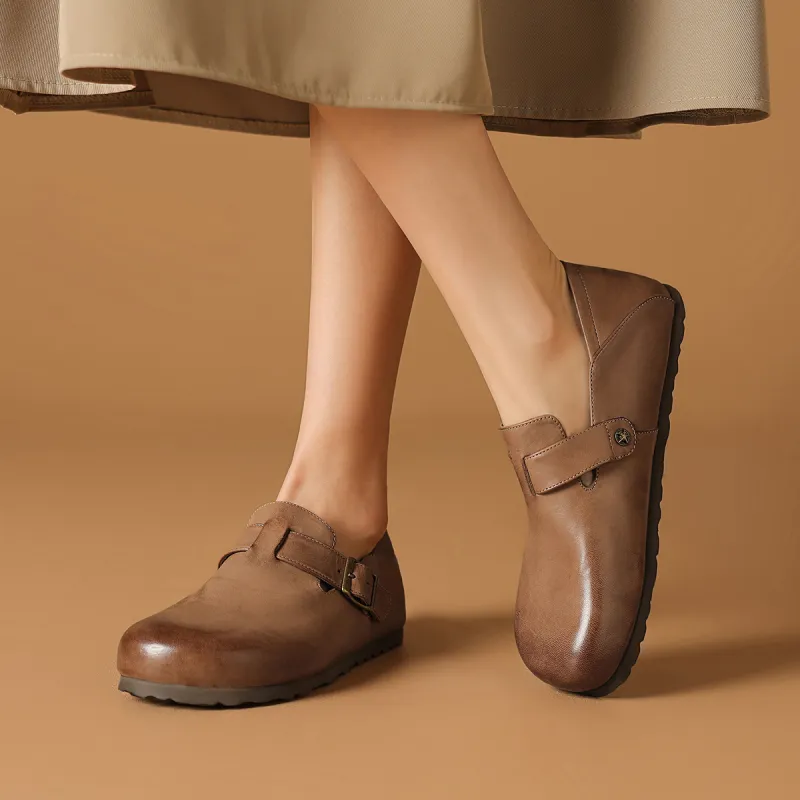 Rosa Bianca Loafers Women's Khaki/Brown-12