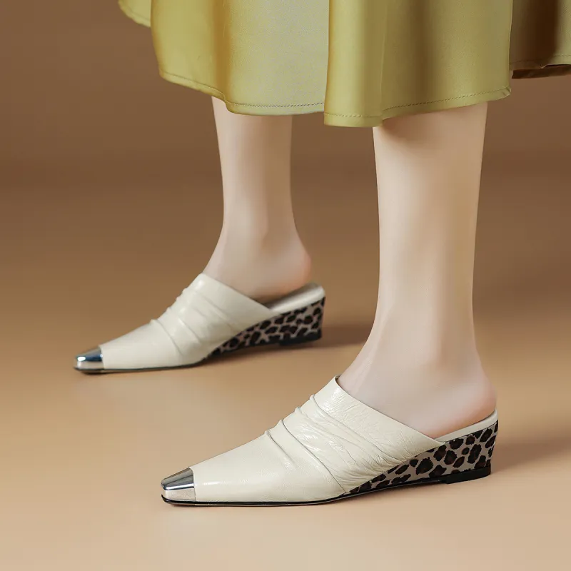 Rosa Bianca Abrasion Resistant Slip Resistant Wrap toe Slippers Women's-1