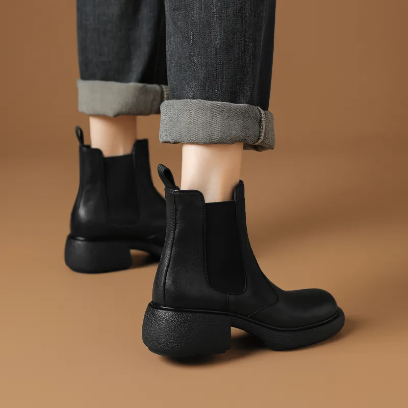 Rosa Bianca Short Chelsea Boots Women's-5