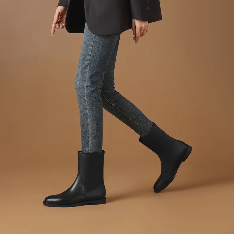 Rosa Bianca Ankle Boots Women's Black-6
