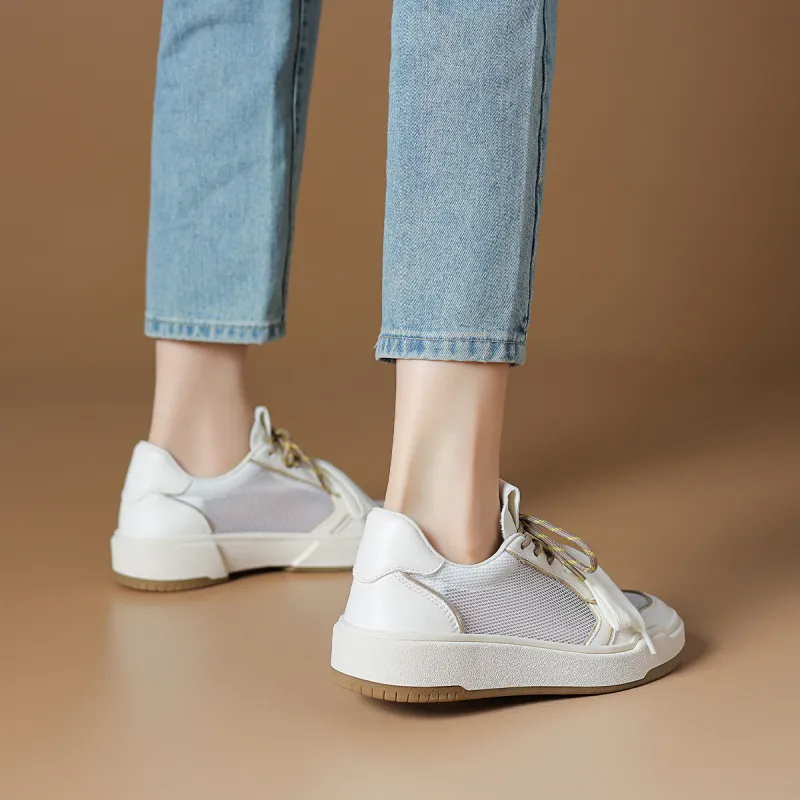 Rosa Bianca Lightweight And Breathable Low Top Skateboard Shoes Women's-6