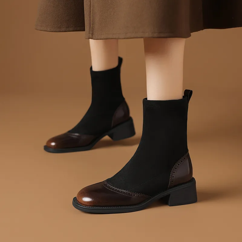 Rosa Bianca Ankle Boots 4.2cm Women's-8