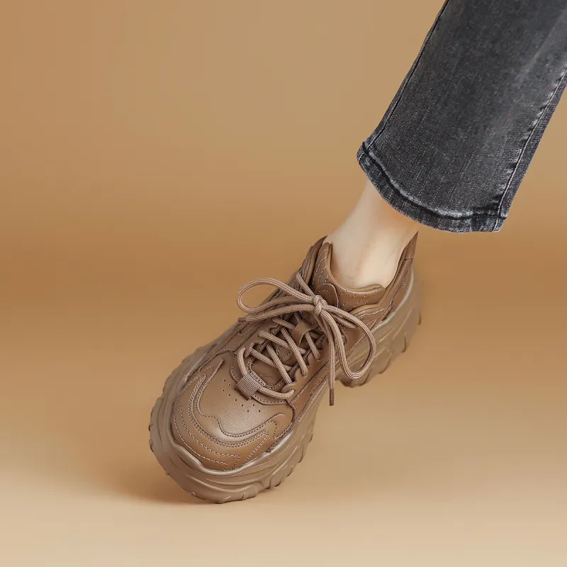 Rosa Bianca Low-Top Chunky Sneakers Women's-12