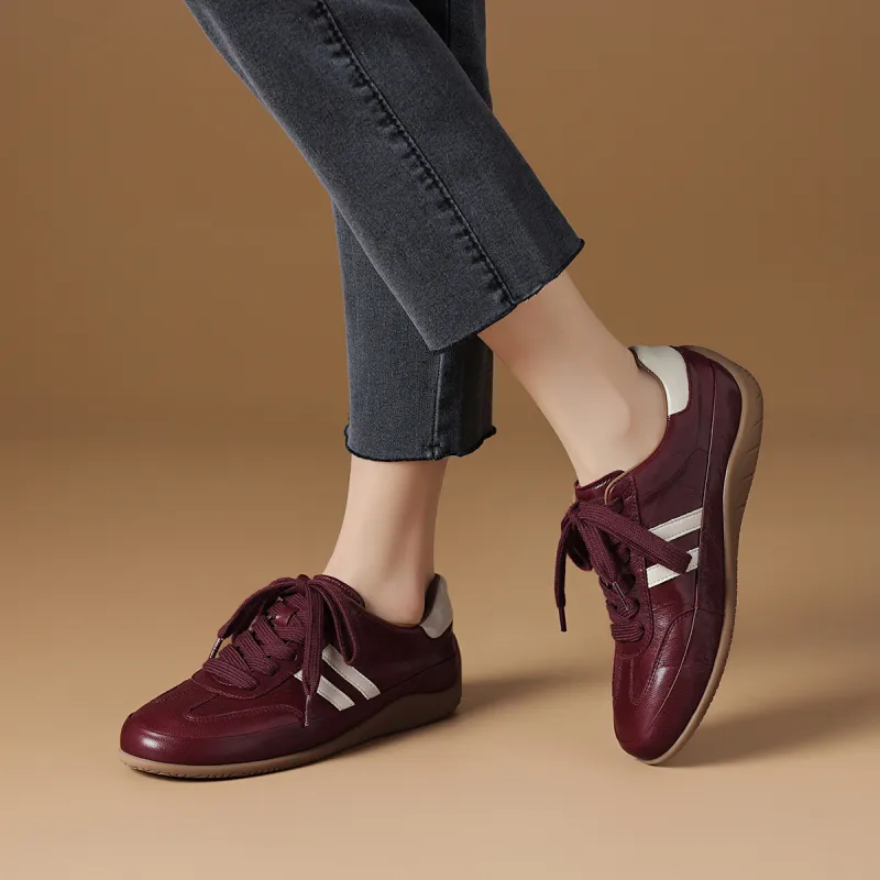 Rosa Bianca German Army Trainers Breathable Lightweight Low-Top Casual Shoes Women's-5
