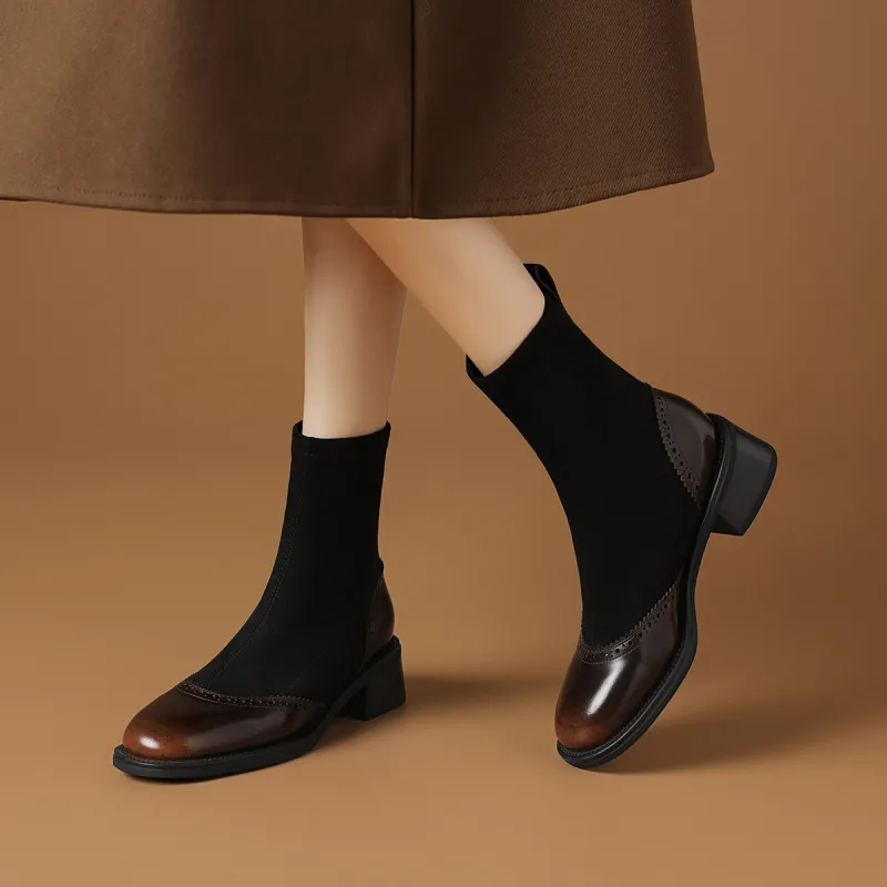 Rosa Bianca Ankle Boots 4.2cm Women's-10