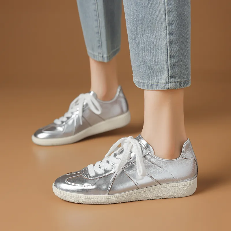 Rosa Bianca Abrasion-Resistant Slip-Resistant Low-Top Skateboard Shoes Women's-10