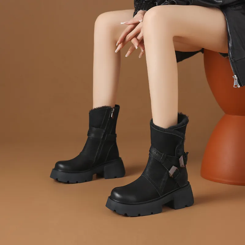 Rosa Bianca Ankle Boots 5.5cm Women's-1