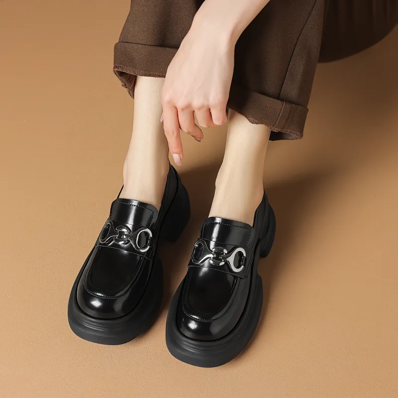 Rosa Bianca Loafers Women's Black/Ecru-3