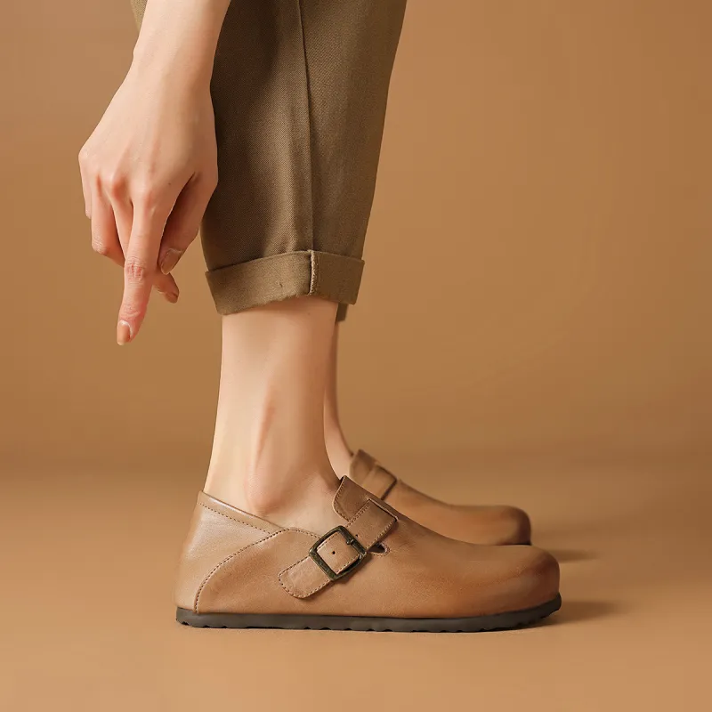 Rosa Bianca Loafers Women's Khaki/Brown-7