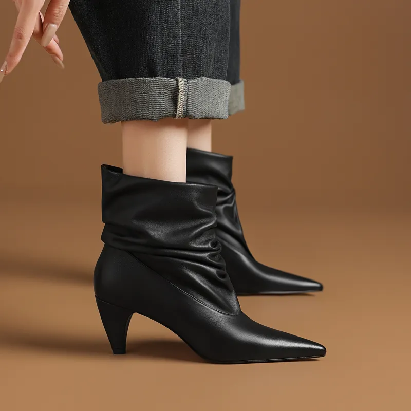 Rosa Bianca Ankle Boots 6.8cm Women's-5