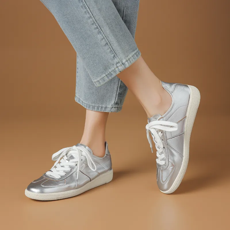 Rosa Bianca Abrasion-Resistant Slip-Resistant Low-Top Skateboard Shoes Women's-12