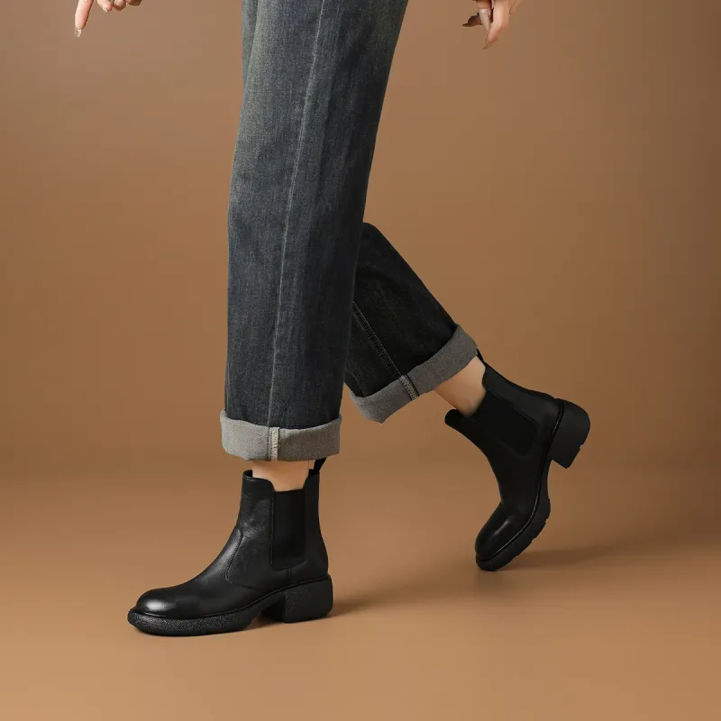 Rosa Bianca Short Chelsea Boots Women's-6