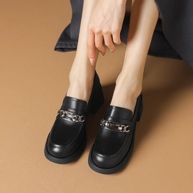 Rosa Bianca Loafers Women's Black/Ecru-3