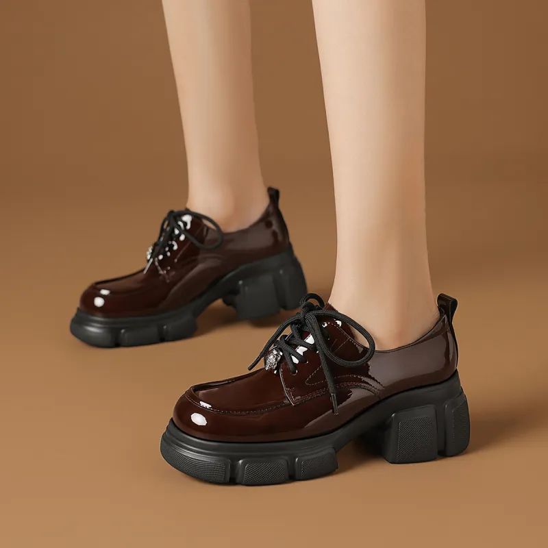 Rosa Bianca Casual Single Shoes 6.5cm Women's-8