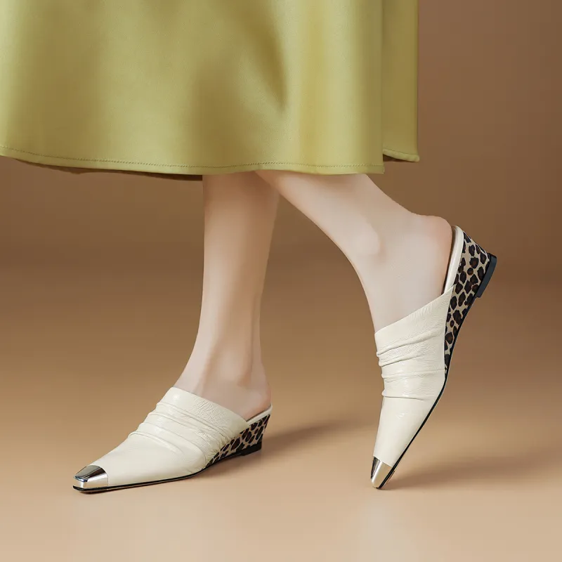 Rosa Bianca Abrasion Resistant Slip Resistant Wrap toe Slippers Women's-3