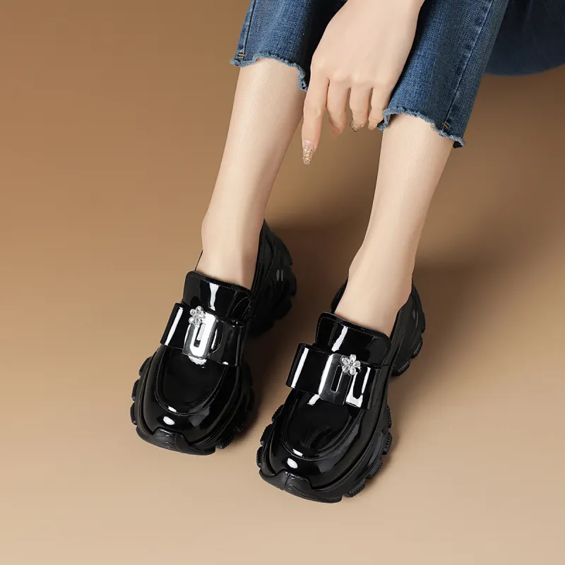 Rosa Bianca Loafers 5cm Women's-2
