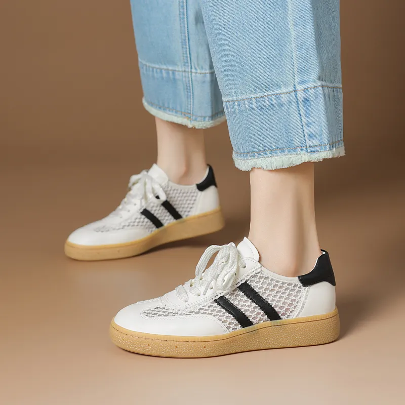 Rosa Bianca Low Top Skateboard Shoes Women's-6
