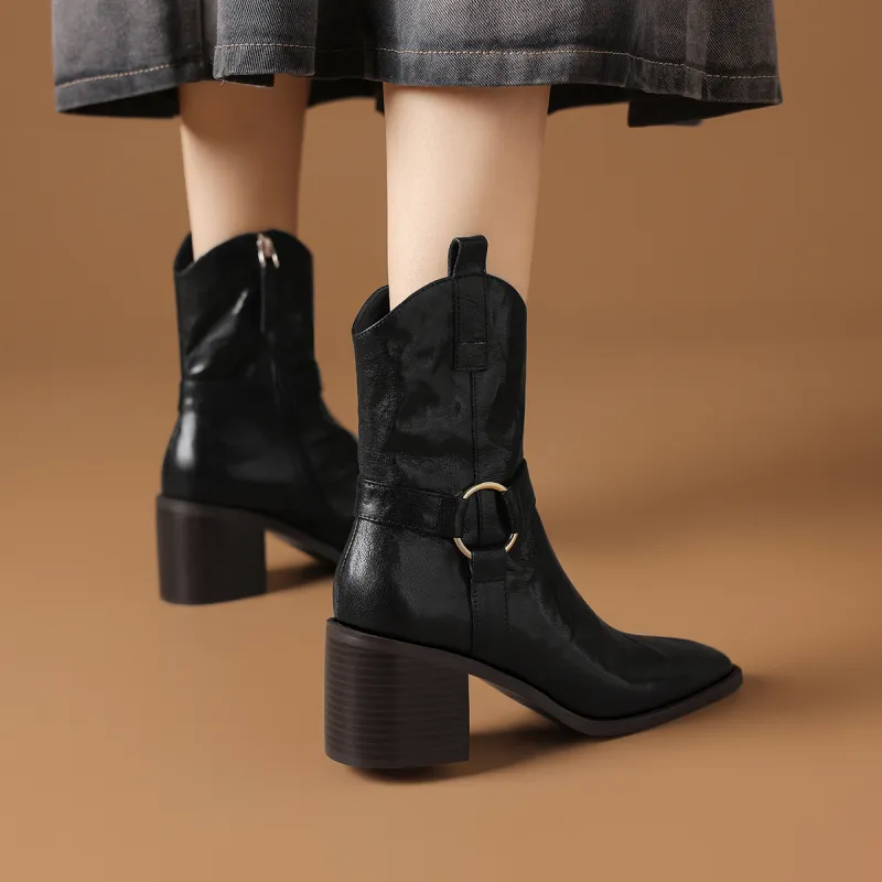 Rosa Bianca Ankle Boots 6.6cm Women's-3