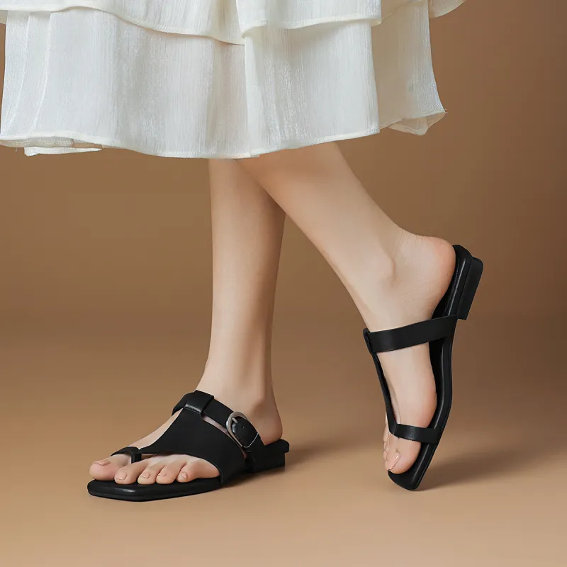Rosa Bianca Abrasion Resistant Slide Slippers Women's Black-3