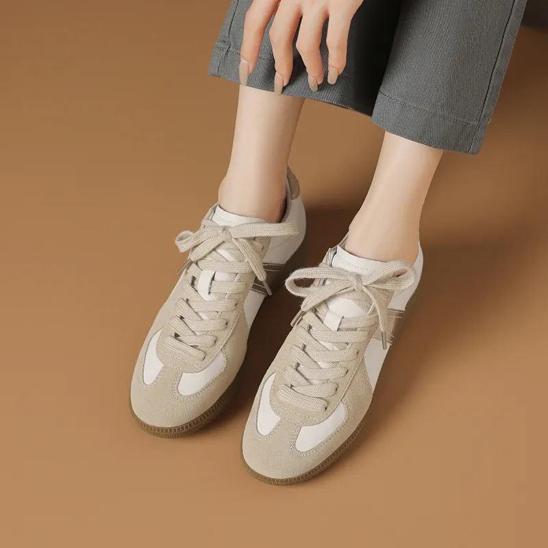Rosa Bianca German Army Trainers Lightweight Low-Top Skateboard Shoes Women's-3