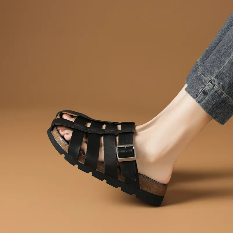 Rosa Bianca Wrap toe Slippers Women's-2