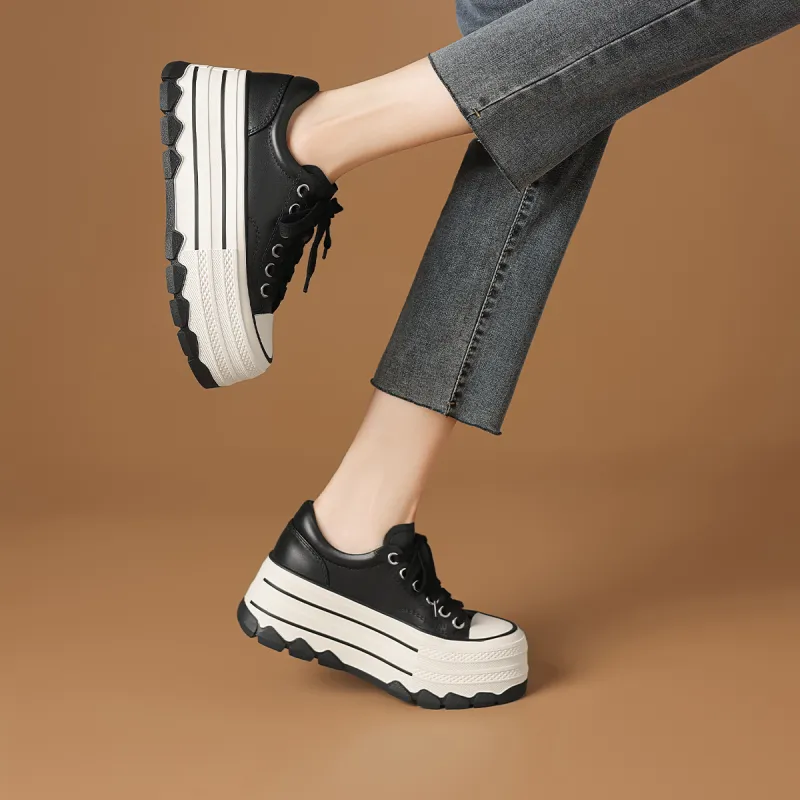 Rosa Bianca Anti-Slip Wear-Resistant Low-Top Skateboard Shoes Women's-6