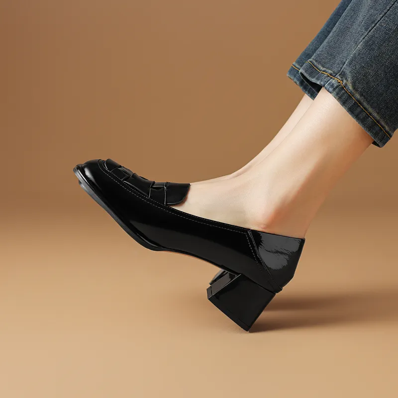 Rosa Bianca Loafers Women's Black/Ecru-3