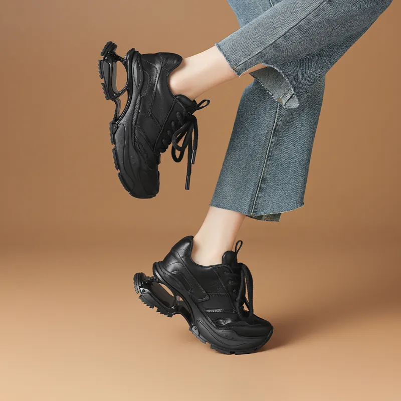 Rosa Bianca Low-Top Chunky Sneakers Women's-5