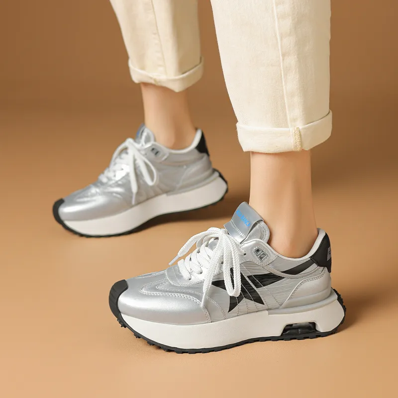 Rosa Bianca Low-Top Chunky Sneakers Women's-10