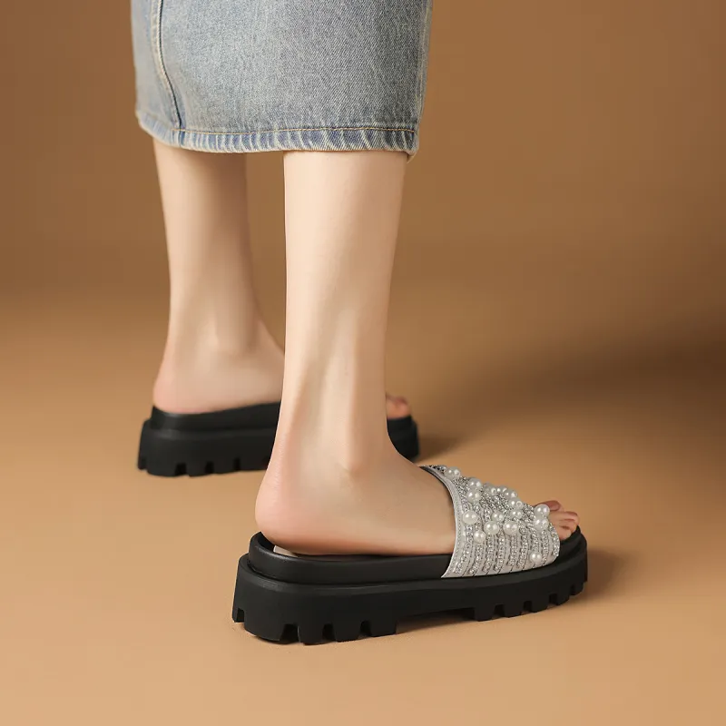 Rosa Bianca Slide Slippers Women's-16