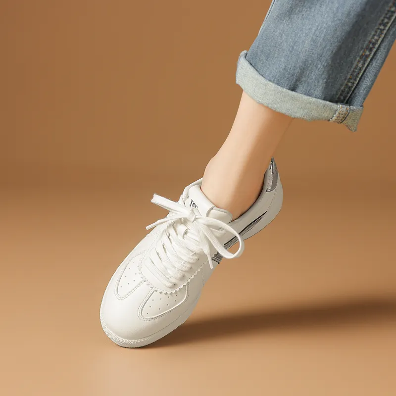 Rosa Bianca Warm Anti-Slip And Wear-Resistant Lightweight Breathable Height Increasing Low-Top Skateboard Shoes Women's-11