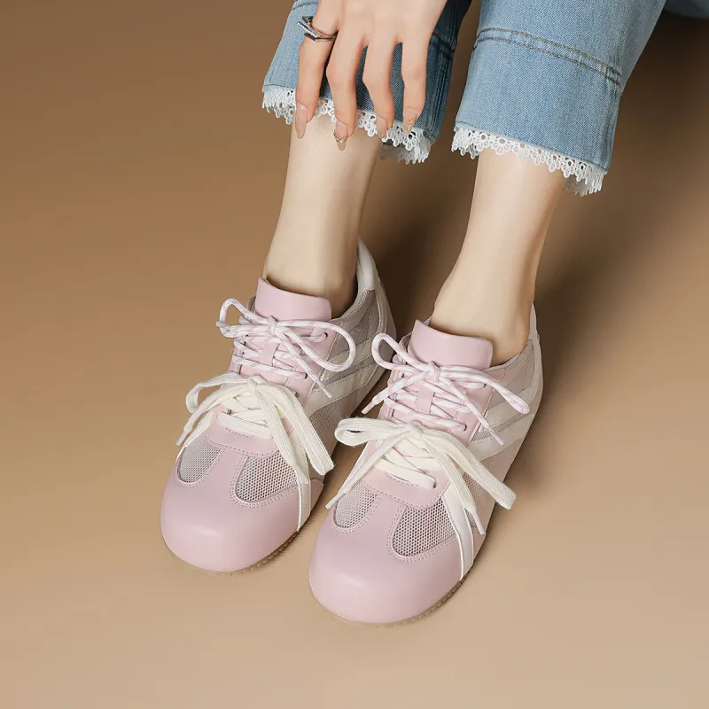 Rosa Bianca Height Increasing Low Top Casual Shoes Women's-2