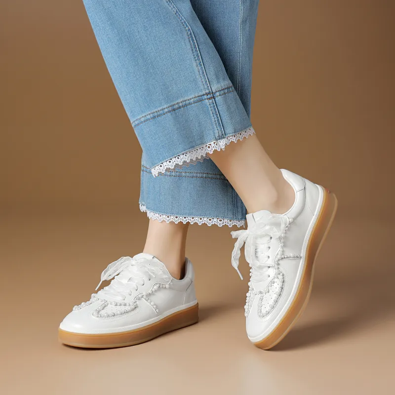 Rosa Bianca German Army Trainers Lightweight And Breathable Low Top Skateboard Shoes Women's-5